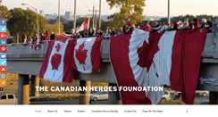 Desktop Screenshot of canadianheroes.com
